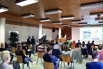 Der diesjährige „Tag der Lebensmitteltechnologie“ am Versuchszentrum Laimburg fand zum Thema „Gesundheit und Ernährung“ statt. ©Versuchszentrum Laimburg/fmhack