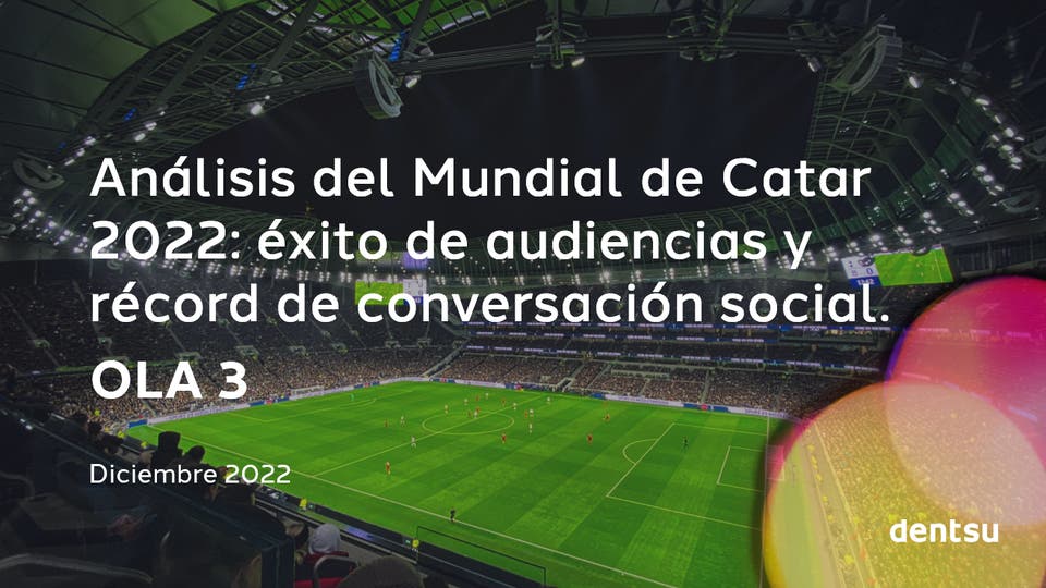 El Mundial de Catar alcanzó los 8,8 millones de menciones en redes sociales en España 