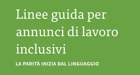 Linee guida per annunci di lavoro inclusivi