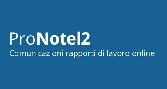 ProNotel2 - comunicazione obbligatoria unificata dei rapporti di lavoro