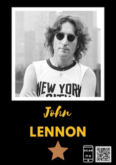 Wall of fame John Lennon 2 Wall of fame John Lennon 2