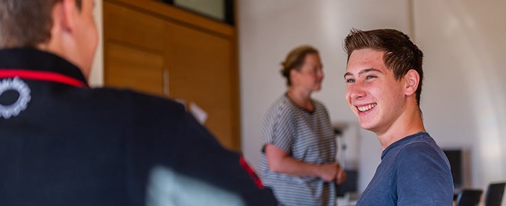 Studenti durante la lezione Studenti durante la lezione