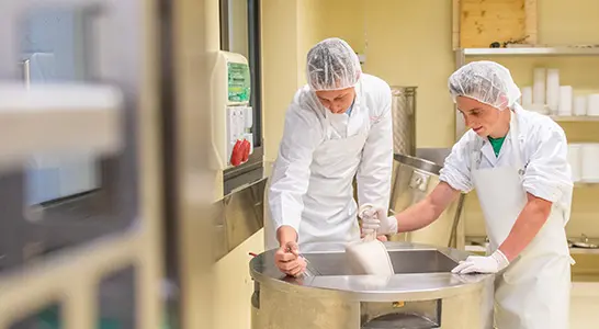 Praxisfach Milchverarbeitung