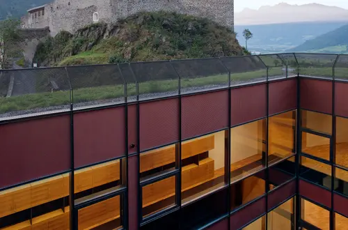 Blick auf die Füstenburg über Lichtschacht Blick auf die Füstenburg über Lichtschacht