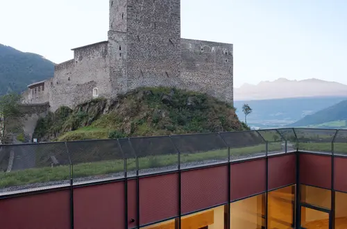 Blick auf die Füstenburg über Lichtschacht Blick auf die Füstenburg über Lichtschacht