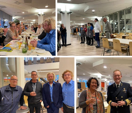 Sfeerbeelden van het Grote Utrecht Stadsdiner