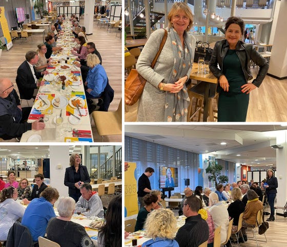 Sfeerbeelden van het Grote Utrecht Stadsdiner