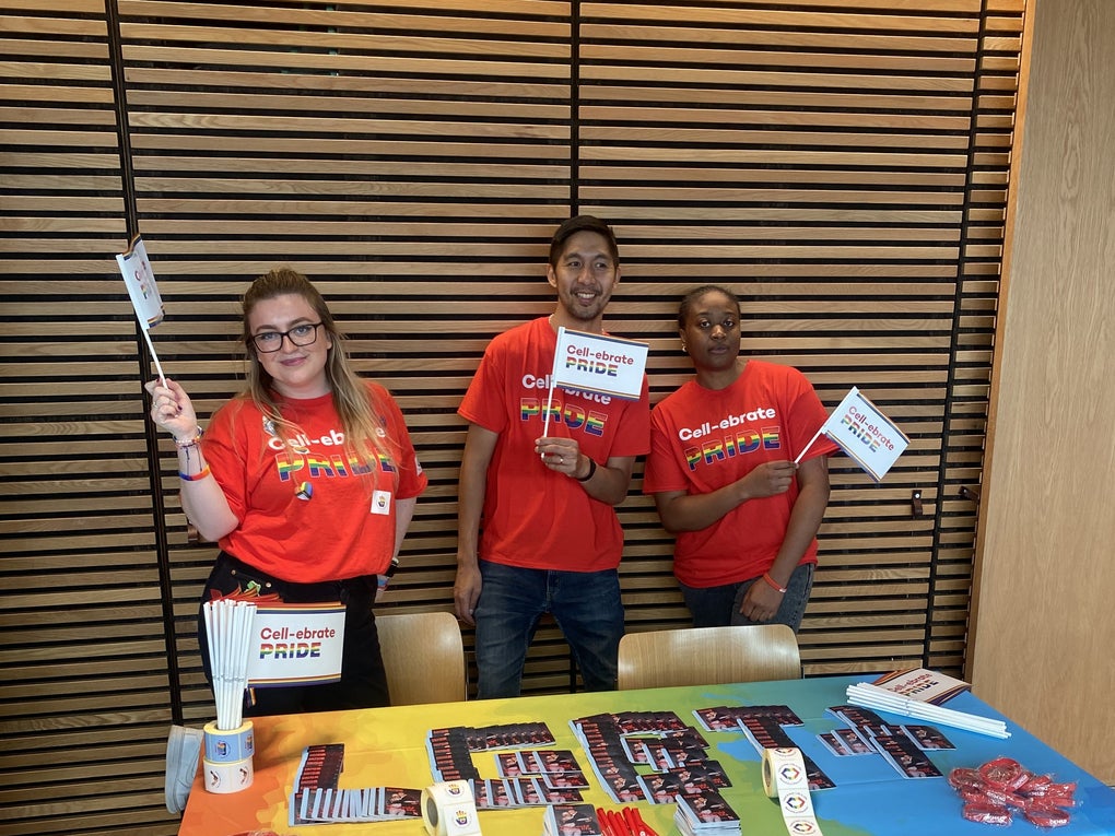 DKMS team members at Pride 2024 DKMS team members at Pride 2024