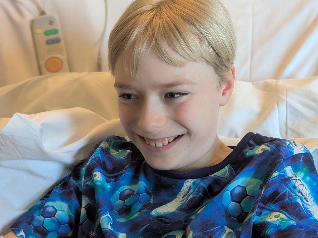 Henry smiling Henry smiling
