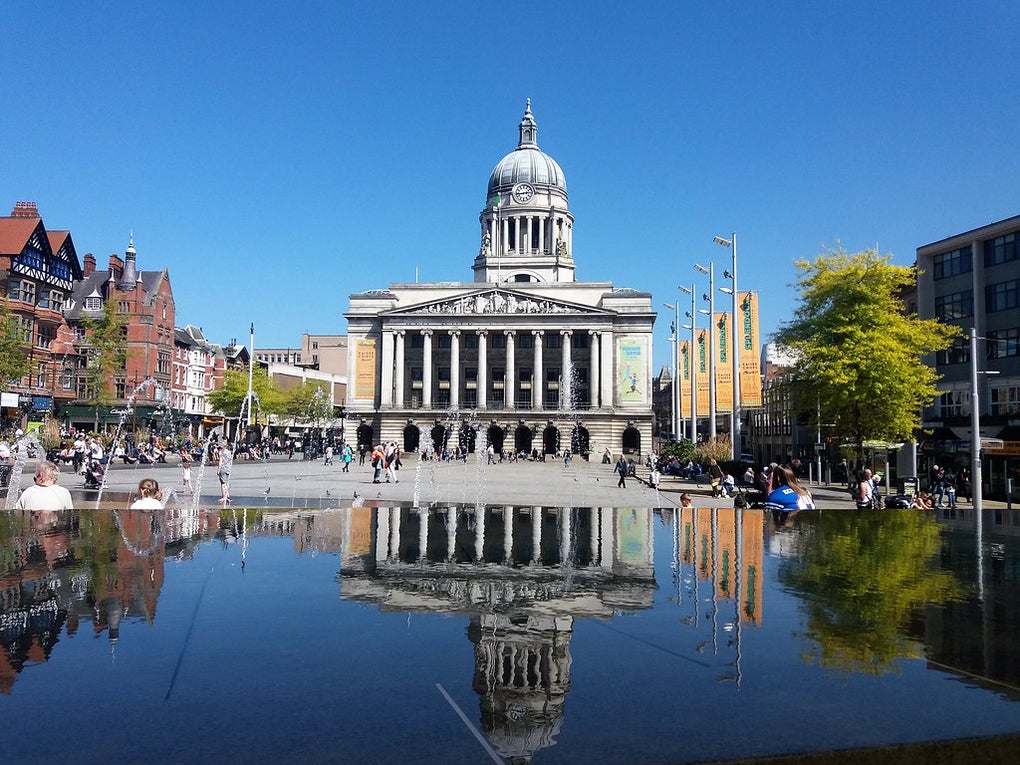Photos of Market Square in Nottingham Photos of Market Square in Nottingham