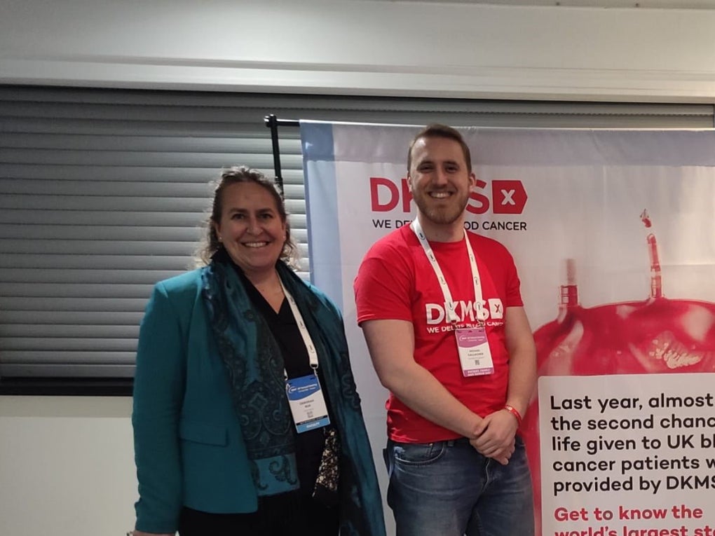 DKMS UK staff at the 2024 EBMT DKMS UK staff at the 2024 EBMT