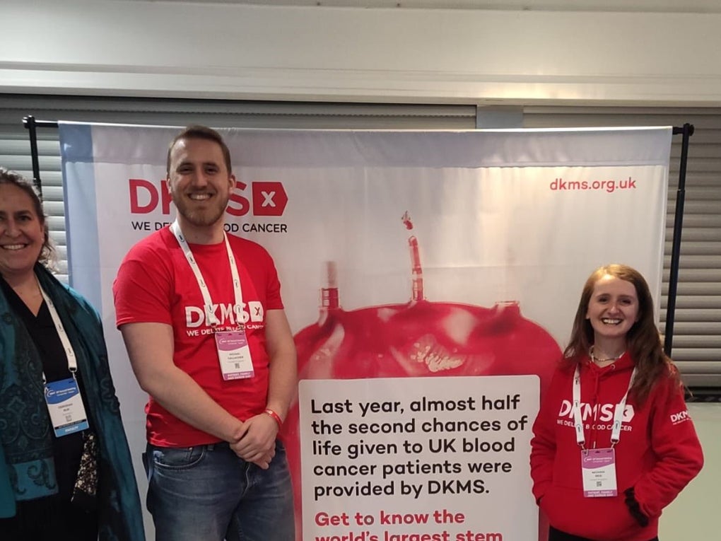 DKMS UK staff at the 2024 EBMT DKMS UK staff at the 2024 EBMT
