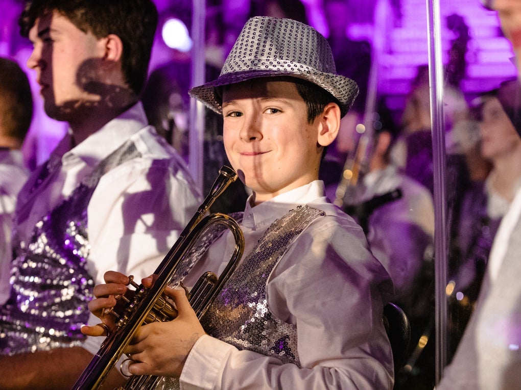 Daniel Playing in Orchestra  Daniel Playing in Orchestra