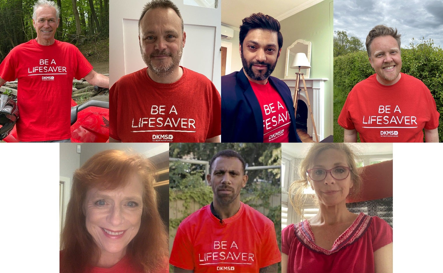 Celebs Wear It Red for DKMS on World Blood Cancer Day