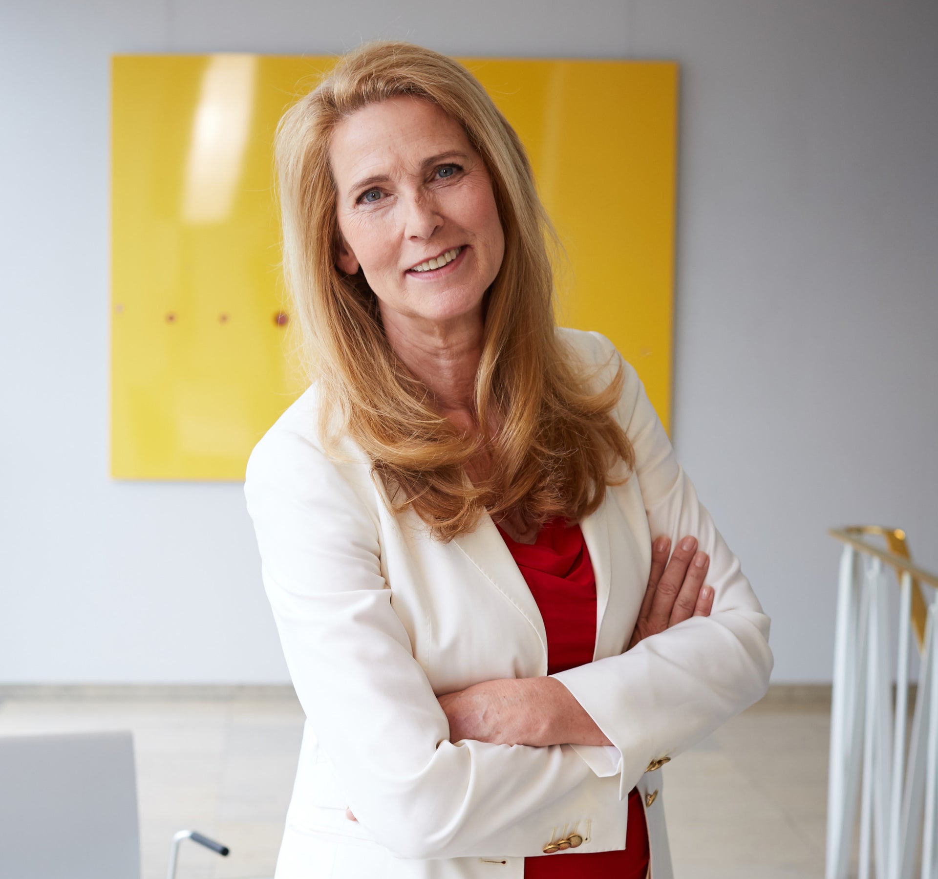 Headshot of Dr. Elke Neujahr, Chief Executive Officer of DKMS Headshot of Dr. Elke Neujahr, Chief Executive Officer of DKMS