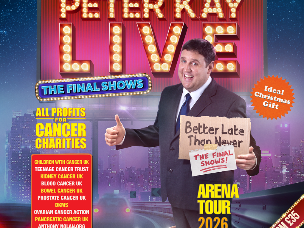 Peter Kay live graphic Peter Kay live graphic