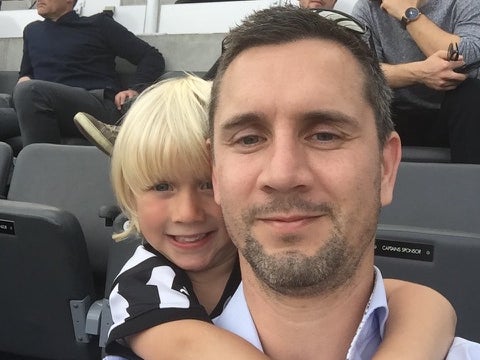 Pete and son Pete and son