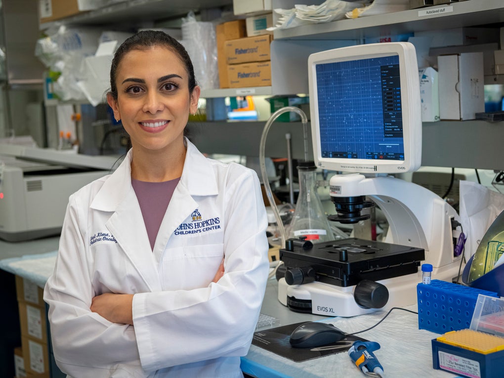 Dr. Yiouli Ktena pictured in her laboratory Dr. Yiouli Ktena pictured in her laboratory