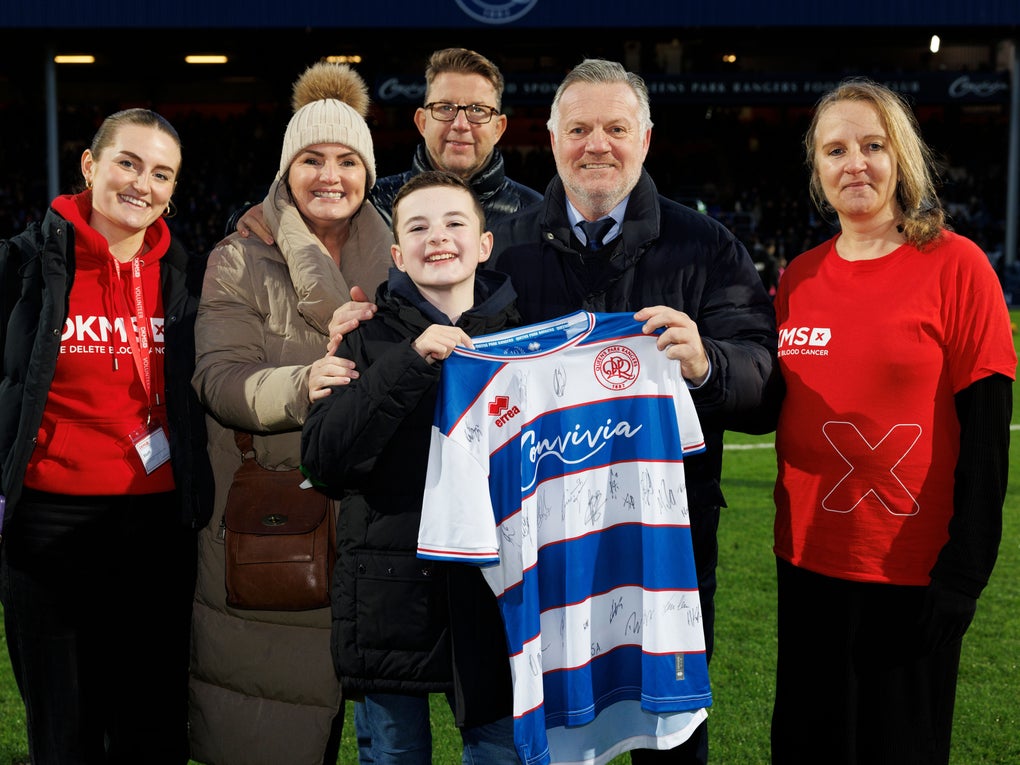 DKMS staff with Jo, Paul and Finn Hill and the DKMS staff with Jo, Paul and Finn Hill and the