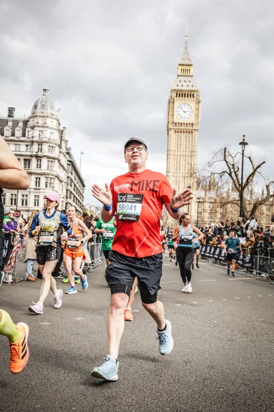 Mike at the 2024 London Marathon 