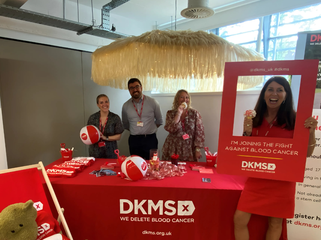 Members of the DKMS team at the On the Beach office Members of the DKMS team at the On the Beach office