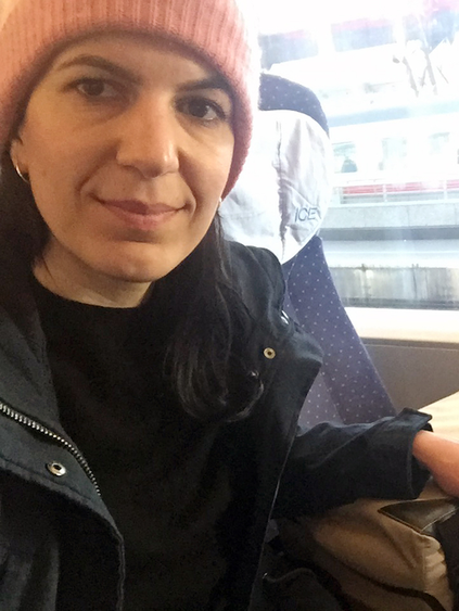 DKMS courier Maria (from Cologne)