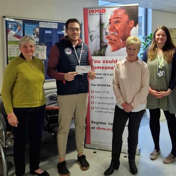 Volunteers at the UHDB stem cell drives Volunteers at the UHDB stem cell drives