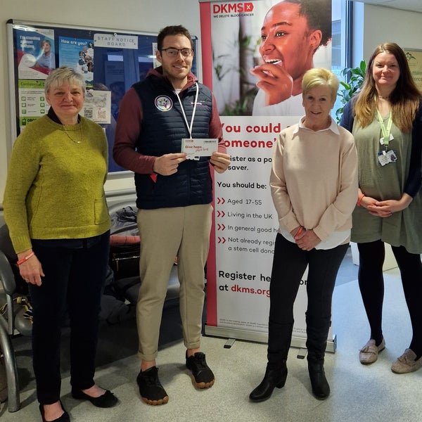 Volunteers at the UHDB stem cell drives Volunteers at the UHDB stem cell drives