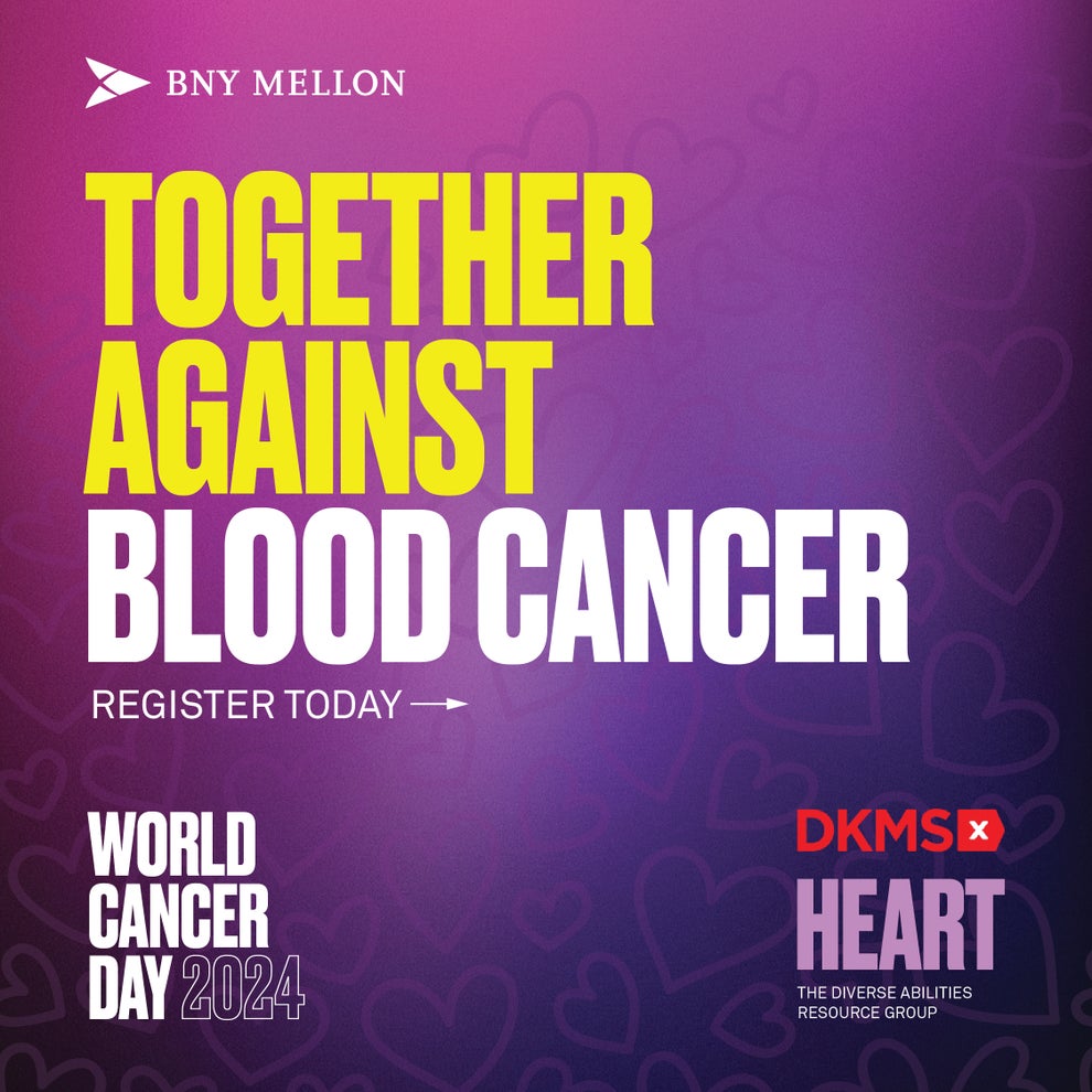 Together against blood cancer text