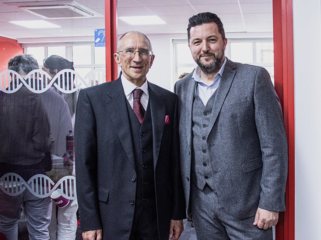 Ivor Godrey-Davis and Mark Jones Ivor Godrey-Davis and Mark Jones