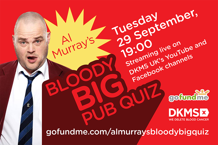 AL MURRAY'S BLOODY BIG QUIZ! AL MURRAY'S BLOODY BIG QUIZ!