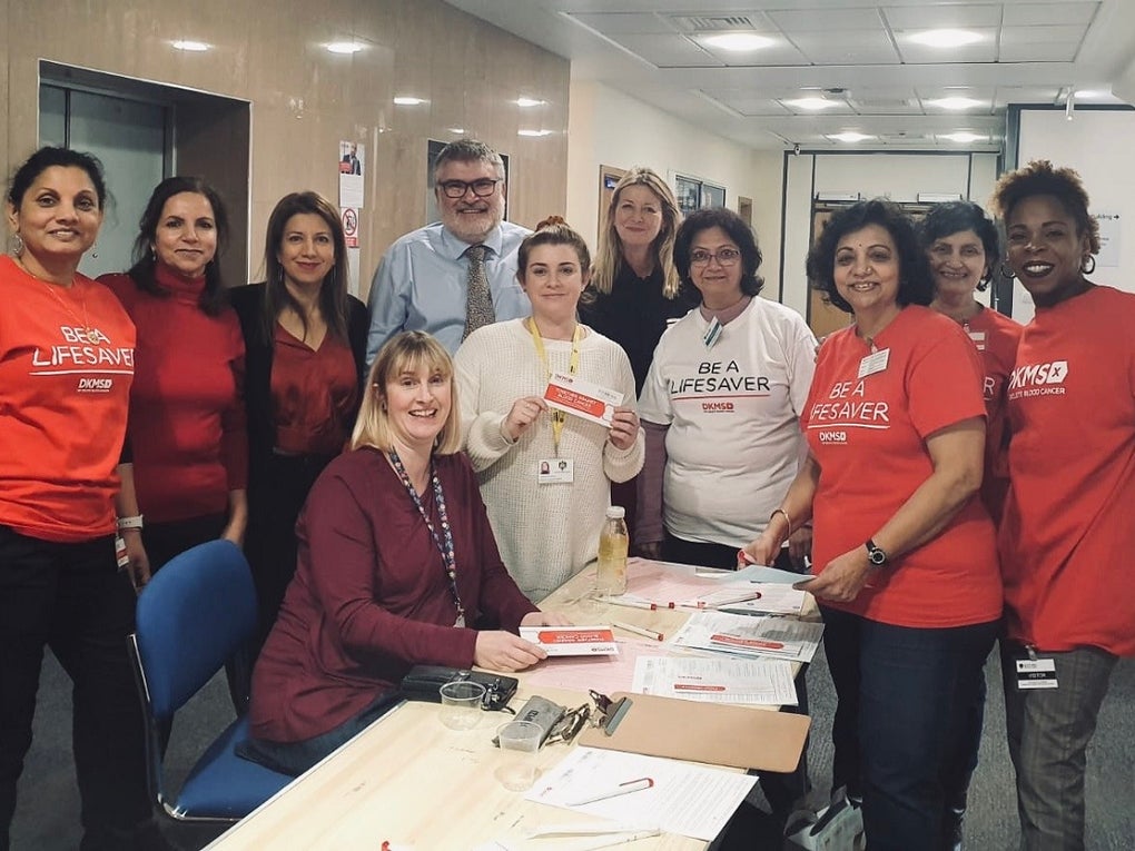 Members of DKMS Bedford hub Members of DKMS Bedford hub