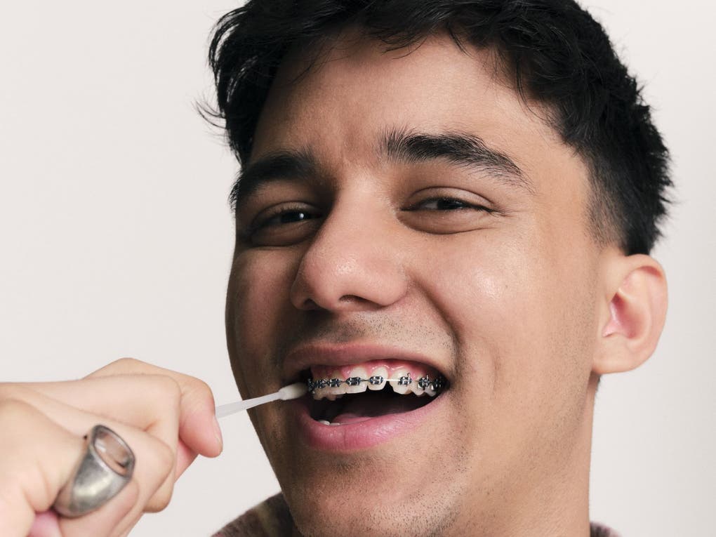 Model Ashim doing the swab for the new DKMS UK campaign "Do The Swab" Model Ashim doing the swab for the new DKMS UK campaign "Do The Swab"