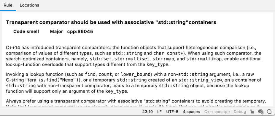 code-smell-cpp-analysis