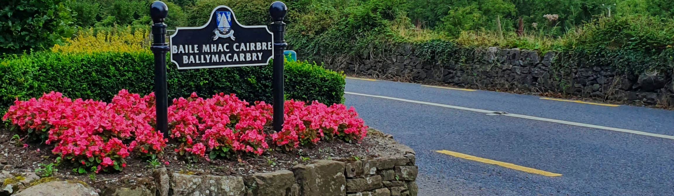 Image of a sign in Ballymacarbry in County Waterford