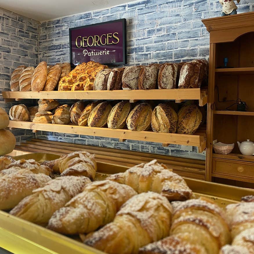Bread on display at Georges Patisserie in Slane, Co Meath