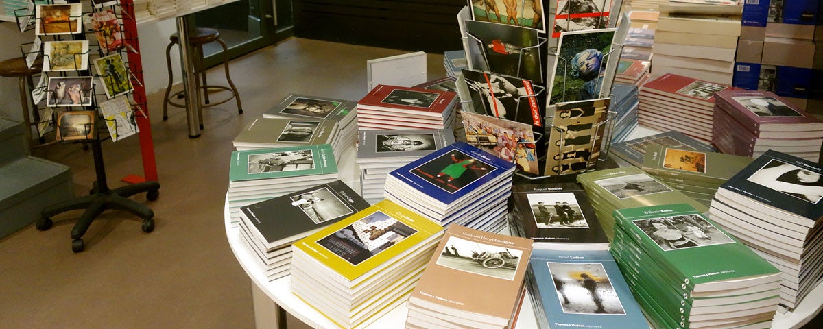 The book shop within the Gallery of Photography Ireland