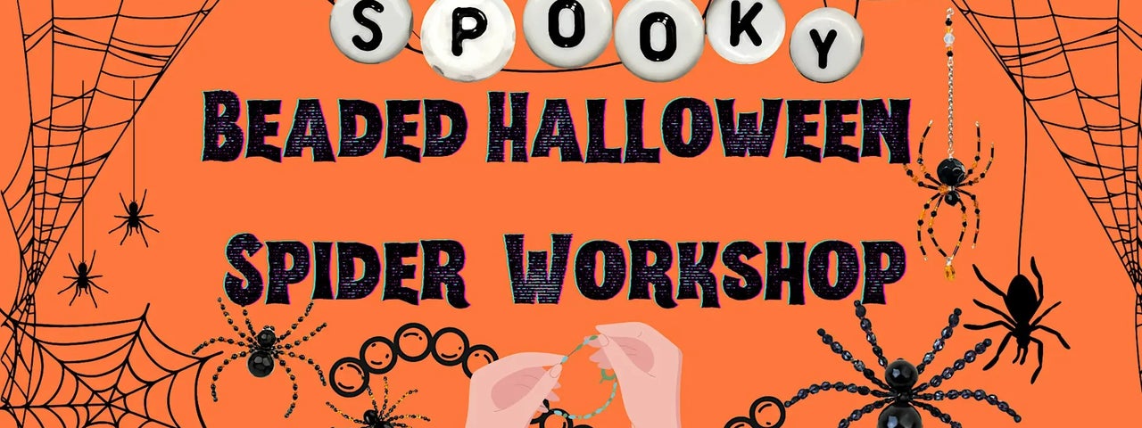 Beaded Halloween Spider Workshop