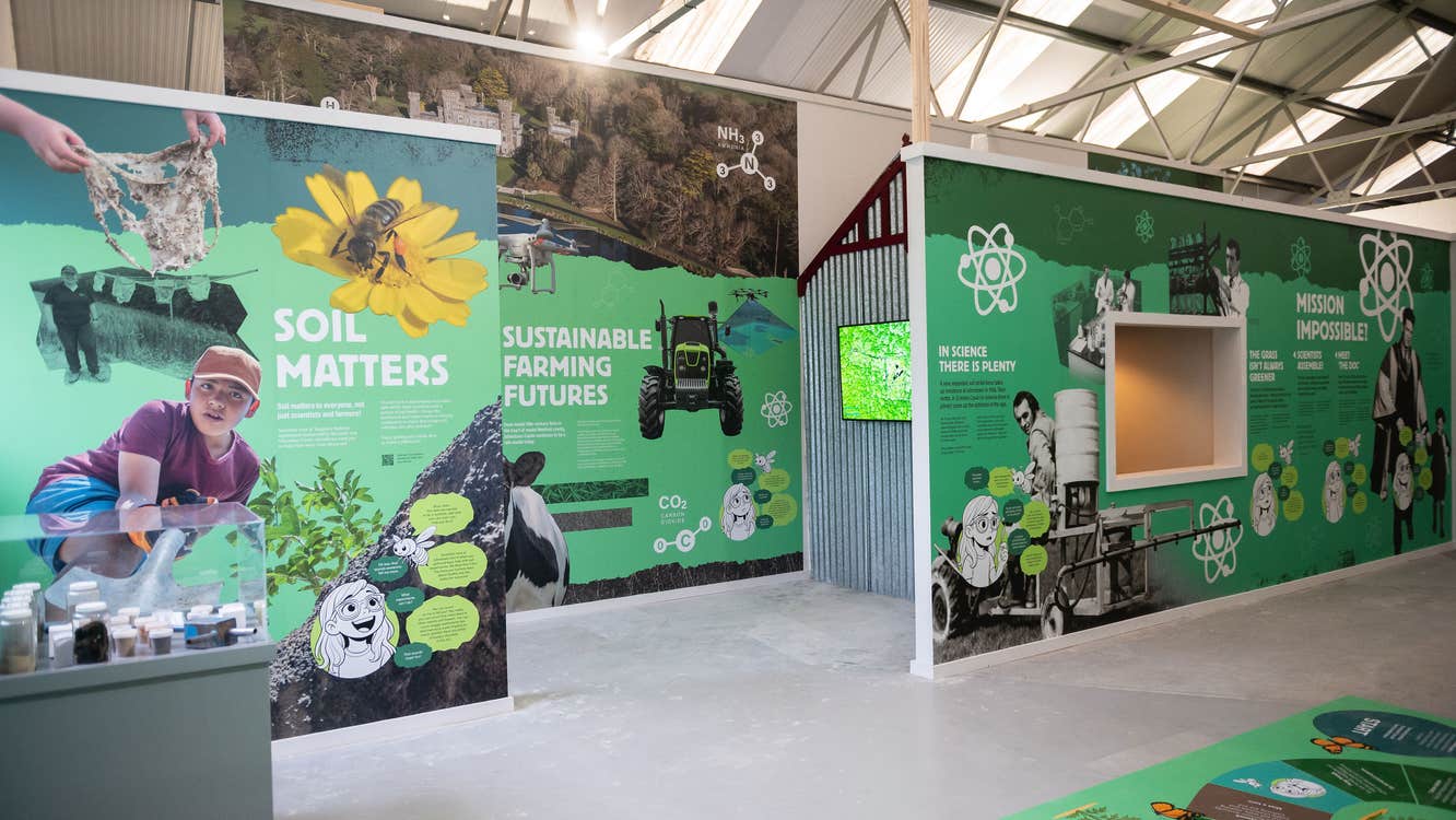 One part of the newly refurbished exhibition in the Irish Agricultural Museum at Johnstown Castle