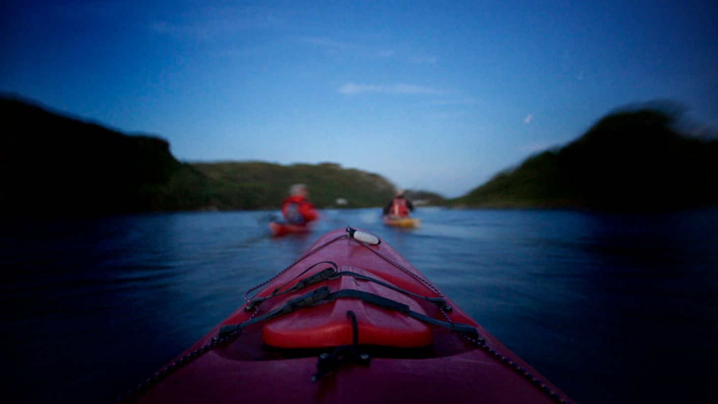 Enjoy a moonlit kayak on Lough Hyne in West Cork.