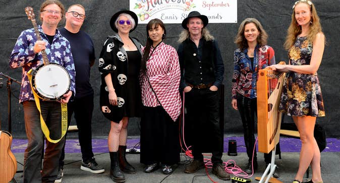 Varied genres and bands on our professional main stage