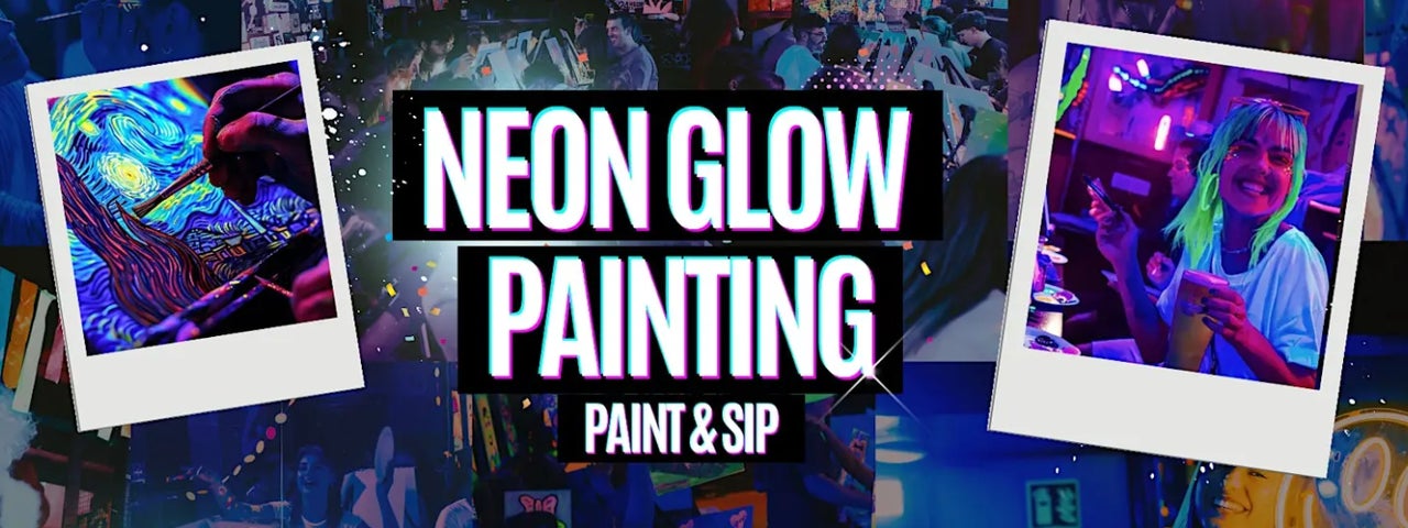 June Neon Painting | Space Painting