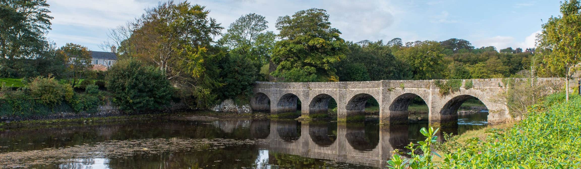 Image of a bridge in Buncrana in County Donegal