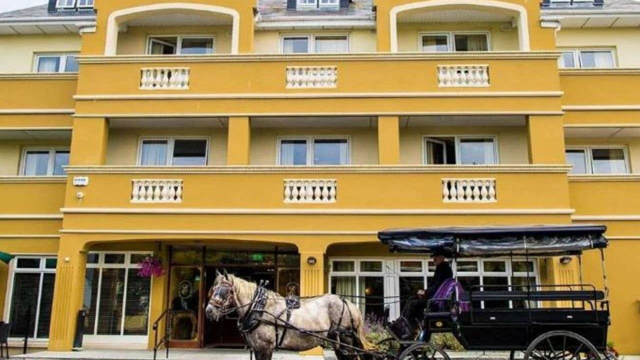 Front view of hotel