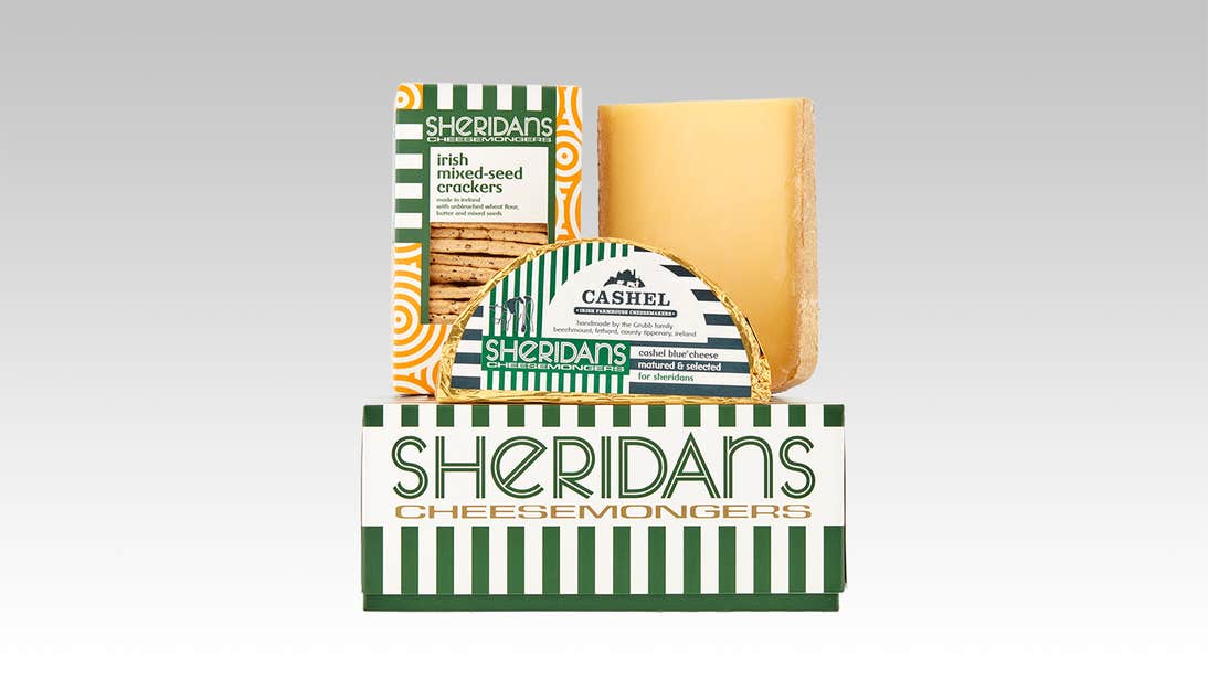 A selection of cheeses available from Sheridan's Cheesemongers, Dublin