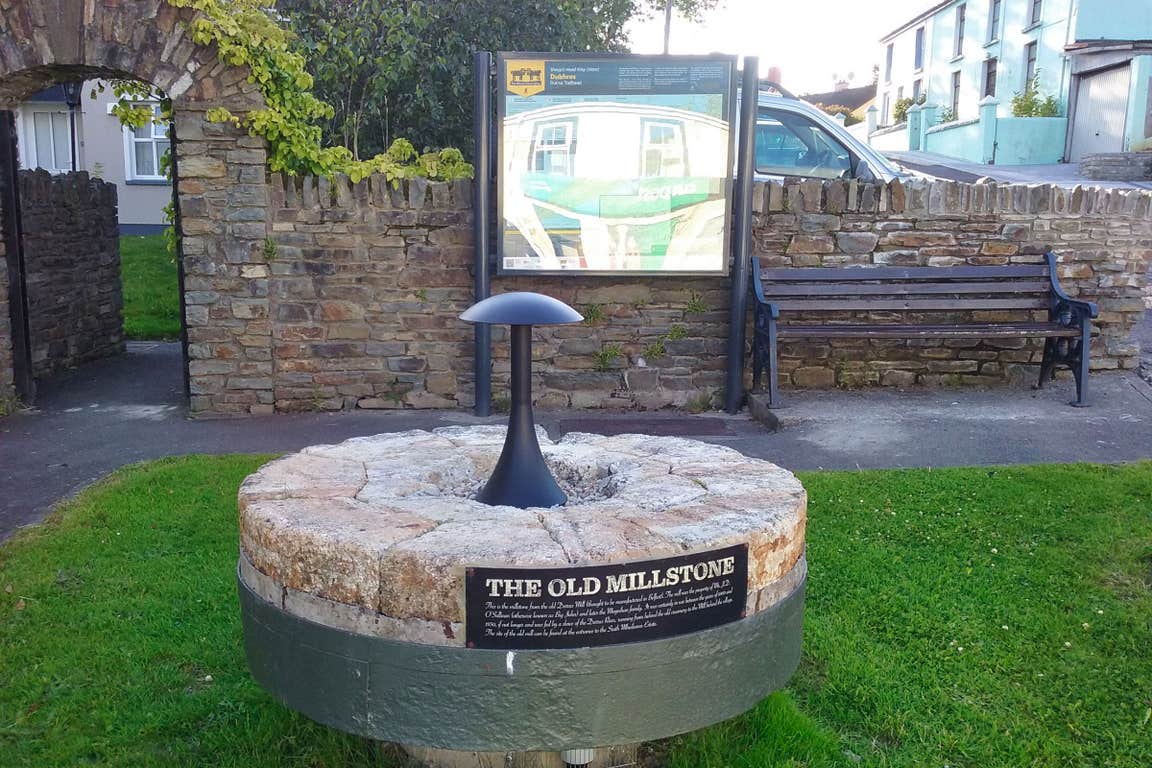 Image of The Old Millstone in Durrus in County Cork
