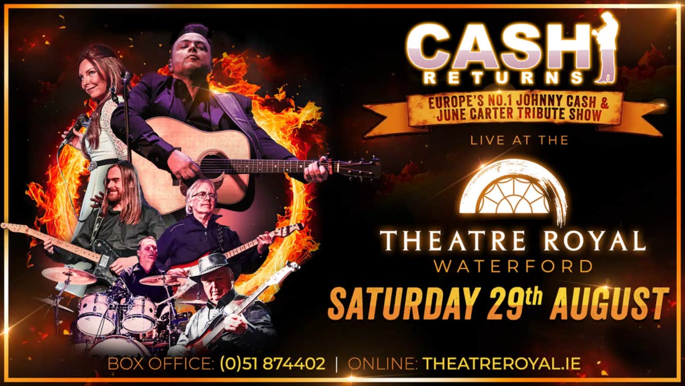 Poster for Johnny Cash & June Carter Tribute show