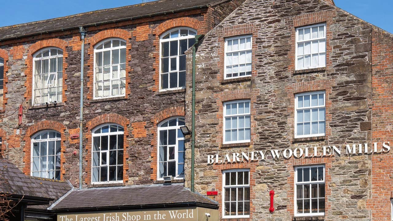 Exterior view of Blarney Woollen Mills