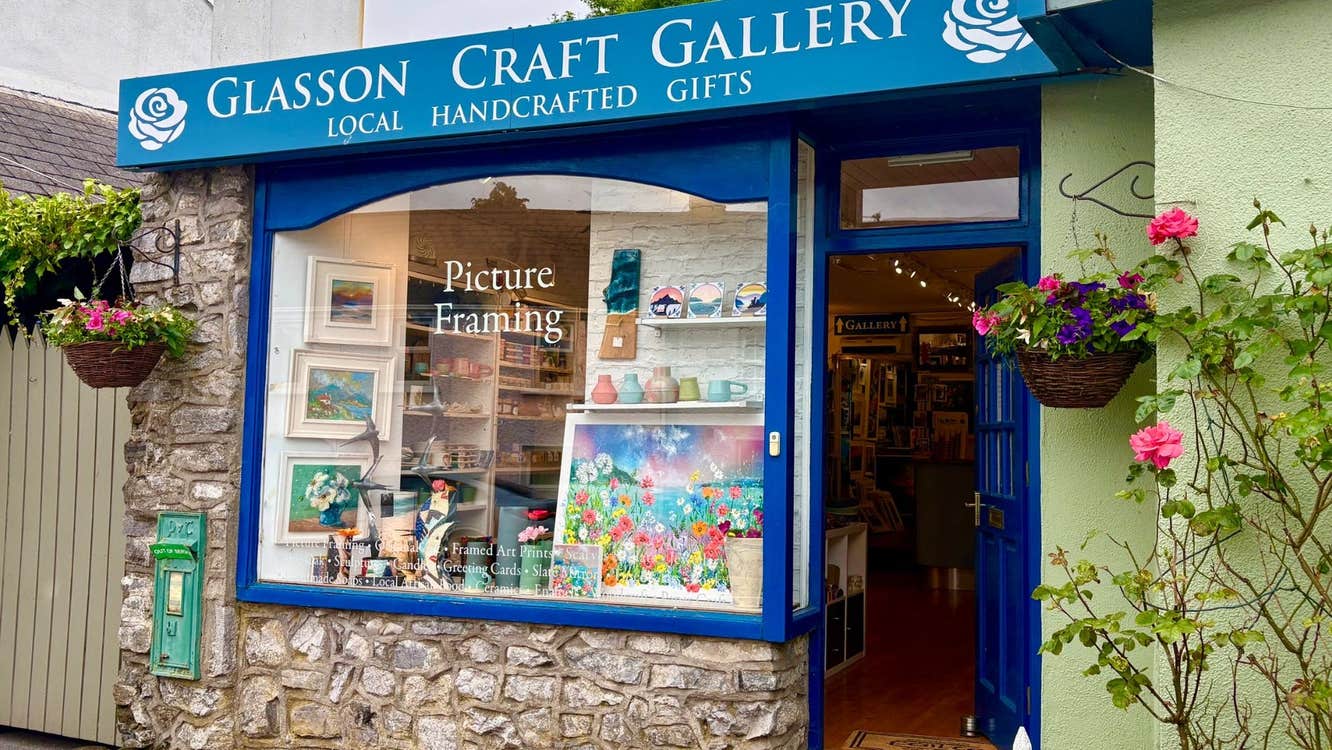 Exterior view of Glasson Craft Gallery