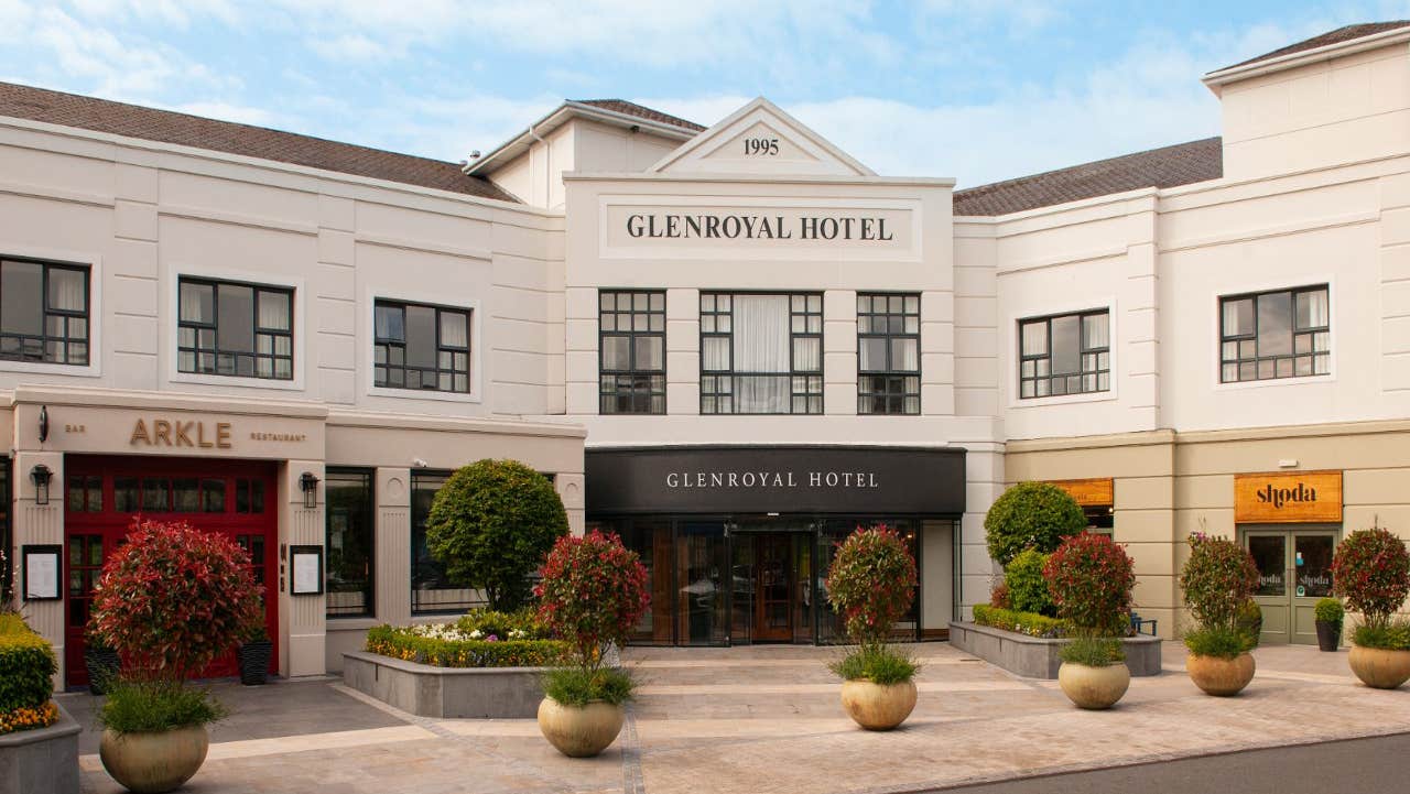 Front view of hotel
